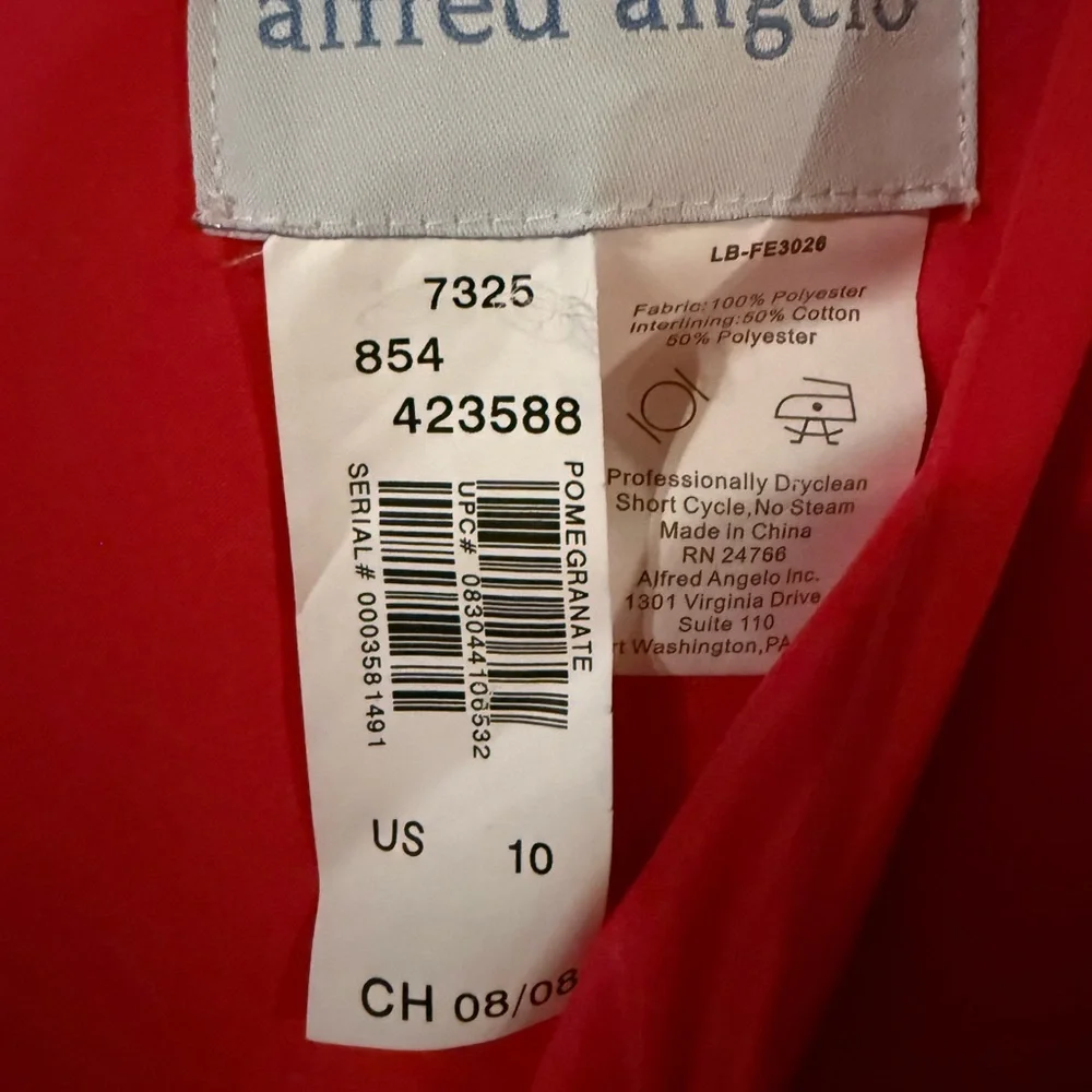 Alfred Angelo Red Jumpsuit - Picture 7 of 10